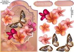 Aloha - Shaped Card Front with Step-by Step