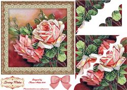 Just Roses Wavy Edged Corner Stacker