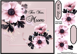 Marvelous Mum - Card Front with Step-by-Step