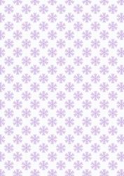 Snowflakes in Lilac