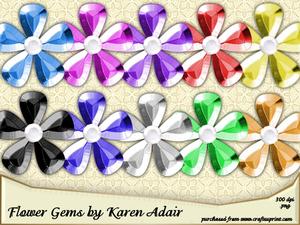 Flower Gems