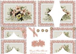 Floral Bouquet Shaped Side Stacker
