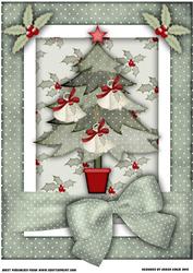 A Christmas Tree A4 Card Front