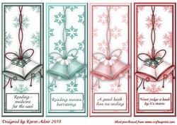 Christmas Bells Bookmarks