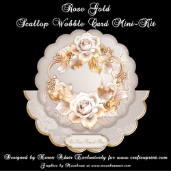 cup1299028_168 - Rose Gold - Scallop Wobble Card Mini-Kit