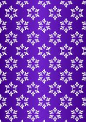 Snowflakes on Purple Gradient 3