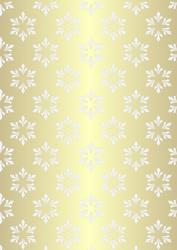 Snowflakes on Cream Gradient