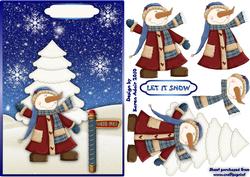 Snow Much Fun! - Card Front and Step by Step