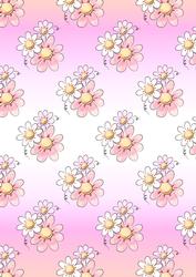 Daisy Splash 6 Background Paper