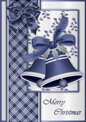 Christmas Bells 1 - A4 Card Front