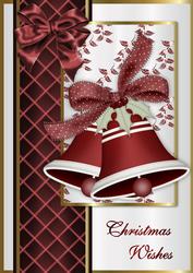 Christmas Bells 3 - A4 Card Front
