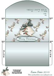 Christmas Bells 2 Money and Gift Voucher Wallet