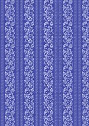 Damask in Blue Background Paper