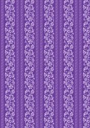 Damask in Purple Background Paper