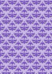 Purple Damask Background Paper