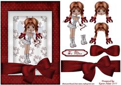 Cute Cupid Step by Step and Card Front