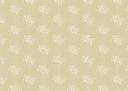 Embossed Blossoms in Beige