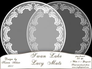 Swan Lake Lacy Mats