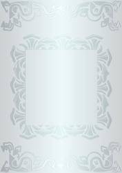 Art Deco Card Front in Shimmer