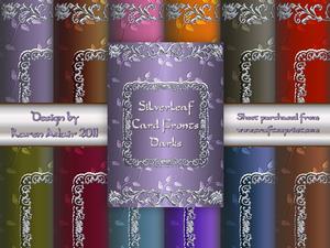 Silverleaf Card Fronts - Darks