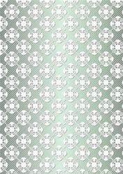 Lacey Background in Moss Green