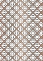 Lacey Background in Chocolate