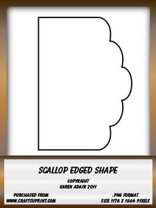 Scallop Edge Shape