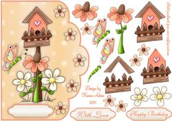 Simple Pleasures Scallop Edge Card Front