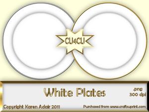 White Plates