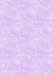 Lillies in Lilac Background Paper