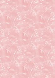 Lillies in Rose Background Paper
