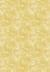 Lillies in Gold Background Paper