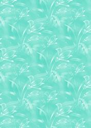 Lillies in Aqua Background Paper