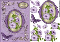 Blossom Bonanza Card Front with Step by Step