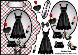 So Vogue - Scallop Edge Card Front with Step by Step