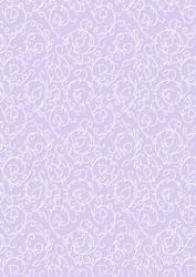 Swirly Vines Background in Lilac