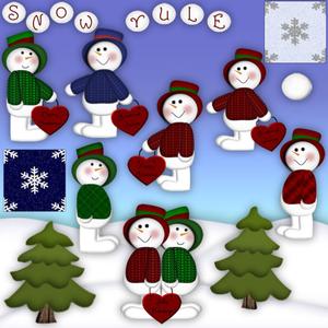Snowmen Clipart
