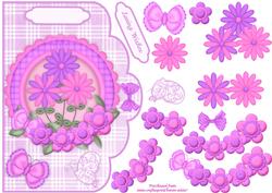 In the Pink - Scallop Card Front