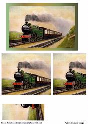 Vintage Steam Train