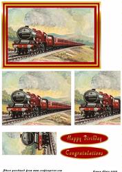 Vintage Steam Train 4