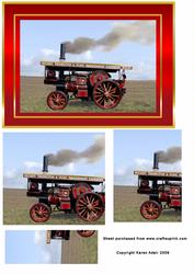 Vintage Traction Steam Engine