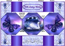Swan Song - Octagon Tri-fold Quick Card