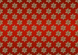 Golden Stars - Medium Red