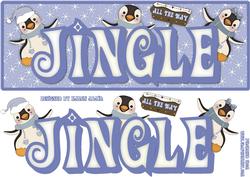 Jingle All the Way Dl Card Front with Step by Step