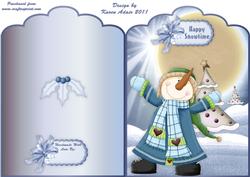Mr Frosty's Snowtime Quick Cut 'n Fold Scallop Top Card