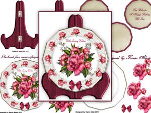 The Glory Rose Plate Card Kit