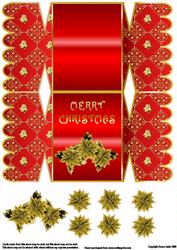 Large Christmas Cracker Card 2