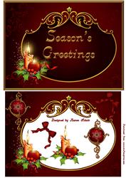 A Classic Christmas - Card Front with Step by Step