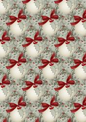 Christmas Baubles Background Paper 2
