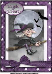 The Lickle Witch A4 Card Front